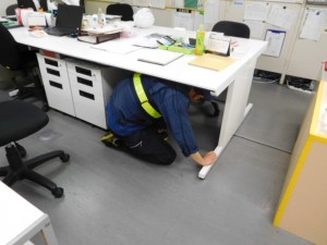 ｼｪｲｸｱｳﾄ訓練の様子